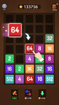 Merge Block-Puzzle games Screen Shot 0