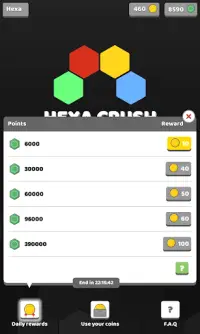 Hexa crush challenge Screen Shot 3