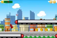 Subway Run Spiderman Screen Shot 2
