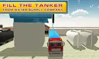Cấp nước Truck Simulator Screen Shot 1