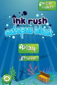 Octopus Blast: чернила пик Screen Shot 4