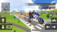 Flying Motorbike Simulator Screen Shot 3