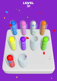 Sorting Balls 3D: Sort It All - Low MB Games Screen Shot 5