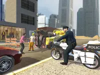 US Police Motorcycle Chase : New Bike Games 2021 Screen Shot 4