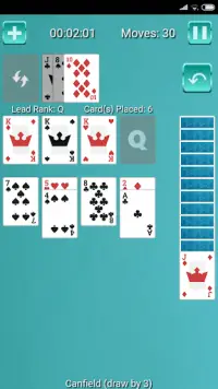 Canfield Solitaire (All Variants) Screen Shot 5