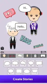 Fashion Doll Dressup - Unnie & Oppa Screen Shot 0