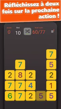 SumX - de puzzle mathématique Screen Shot 1