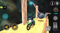 Tricky Bike Race 3D Galaxy Stunt Screen Shot 2