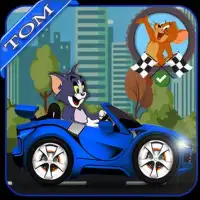 tom jerry racing game Screen Shot 1