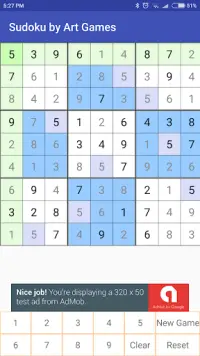 Sudoku by Art Games Screen Shot 3