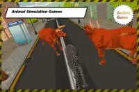 Angry Attack Bull Game 3D Screen Shot 5