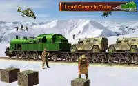 軍事 機関車 列車 Screen Shot 1
