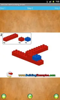 Vehicles with building bricks Screen Shot 1