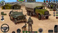Army Truck Simulator 2023 game Screen Shot 0
