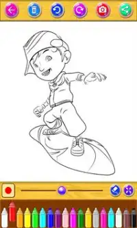 Boboiboy Coloring For Kids Screen Shot 2