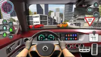 Modern Car Driving School Game Screen Shot 1