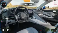 Symulator samochodu 2021 : Corvetter City Drive Screen Shot 8