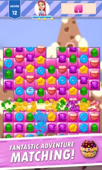 Sweet Ruba - Match 3 Puzzle Free Games Screen Shot 1
