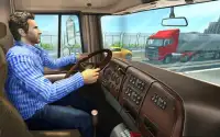 Autostrady samochód ciężarowy: gra na ciężarówkach Screen Shot 0