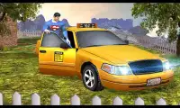 Superhero Taxi Driving : fast racing challenges 3D Screen Shot 2