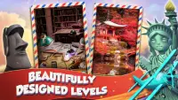 Hidden Objects World Tour - Search and Find Screen Shot 2