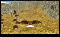 Golden Eagle Pájaro Simulador Screen Shot 1