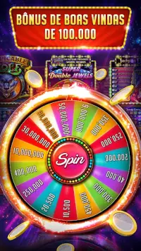 Vegas Words & Slots Games Screen Shot 1