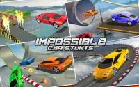 Speed Car Stunts 2018: Extreme Tracks Racing Games Screen Shot 1