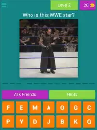 Quiz of WWE : Guess the WWE superstars - WWE game Screen Shot 9