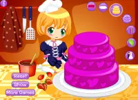 ドリームウェディングケーキメーカー - 女の子のための料理ゲーム Screen Shot 2