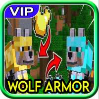Wolf Armor Craft Mod for Minecraft PE