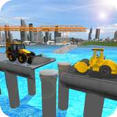 Construct City Bridge 3D Sim Game