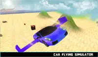 Flying Car Racing Simulator 3D Screen Shot 5