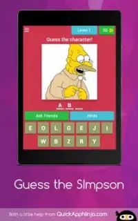 The Simpsons 2018 Quiz Screen Shot 10