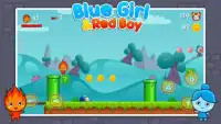 Blue girl and Red Boy Adventure Screen Shot 2