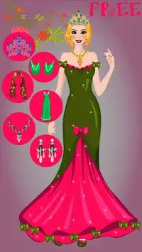 Nette Prinzessin Dress Up Game Screen Shot 9