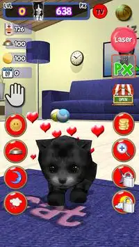 бездомный кот виртуальная Screen Shot 4