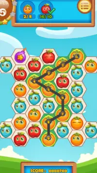 Fruita Swipe 2 - Match 3 Game Screen Shot 7
