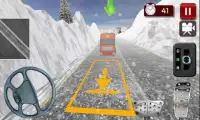 Winter Road Truck Simulator 3D 2018 Screen Shot 3