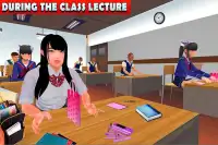 Simulador de vida de menina colegial Screen Shot 1