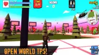 Poly City - Vengeance: Third person shooter - TPS Screen Shot 1