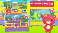 Baby Bear First Grade Games Screen Shot 0