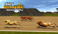 Crazy Wild Animal Racing Battle Screen Shot 1