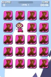 Masha and The Cute Bear Screen Shot 0