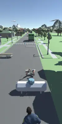 Street Runner 3D Screen Shot 1