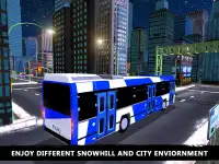 Offroad Snow Tourist Bus Drive Screen Shot 10