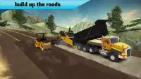 Army Convoy: Crossy Road Construction Screen Shot 1
