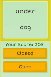 Compound Words: Word Game Screen Shot 2