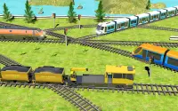 Indian Train City 2019 - เกมขับรถรถไฟน้ำมัน Screen Shot 16