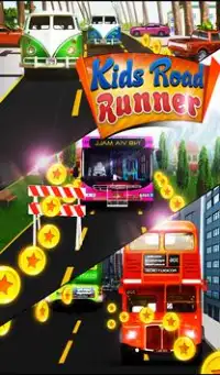 High School Bus Rush - Runner Kid Game Screen Shot 0